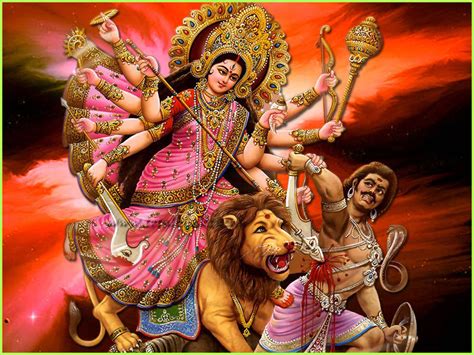 3D Wallpaper Durga Maa Bild : 4D Maa Durga Live Wallpaper - Android ...