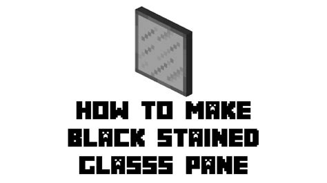 How Do You Make Stained Glass Pane In Minecraft Pe - Glass Designs