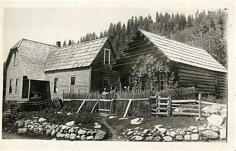 RPPC of Dr. Sanders House in Cornucopia Ghost Town Oregon OR 1915 | United States - Oregon ...