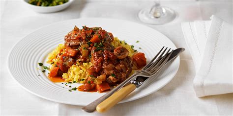 Osso Bucco with Risotto Alla Milanese