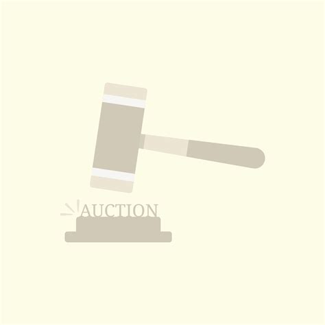 Auction logo. Hammer Illustration. 16272200 Vector Art at Vecteezy