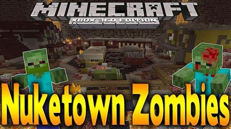 Minecraft Nuketown Zombies Minecraft Map