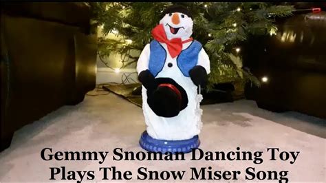 Gemmy Singing Dancing Snowman Christmas Decoration - Sings Snow Miser Song - YouTube