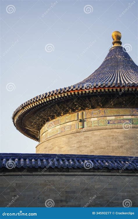 Temple of Heaven Architecture Stock Image - Image of religion ...