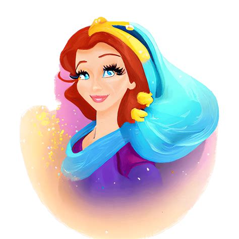 Walt Disney Princess Portrait · Creative Fabrica