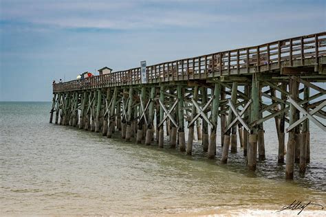 Flagler Beach Pier Photograph by Meg Leaf | Fine Art America