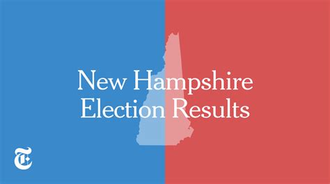 New Hampshire Election Results 2016 – The New York Times