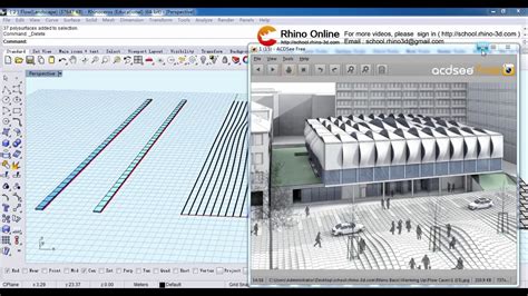 （2）(1) Rhino 3D Beginners Tutorial & Tips: Part 2 (Rhino for Architecture) - YouTube