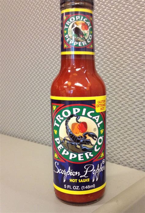 Hot Sauce Reviews: Tropical Pepper Co. - Scorpion Pepper Hot Sauce