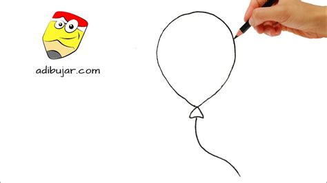 Como dibujar un globo paso a paso: Emojis Whatsapp | How to draw a balloon | Como desenhar um ...