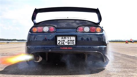 Ultimate SUPRA 2JZ Turbo Compilation - EXTREME SOUND Launches - YouTube