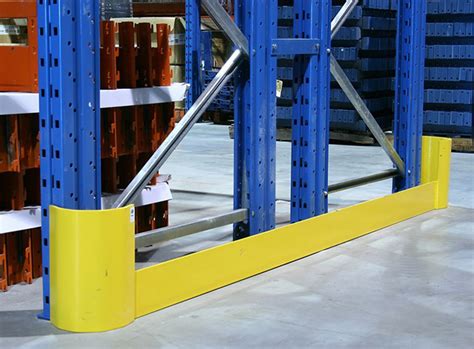 L Style Warehouse Racking Stainless Steel Corner Guard System Upright Protector