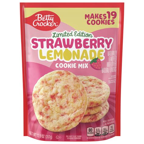 Save on Betty Crocker Cookie Mix Strawberry Lemonade Limited Edition ...