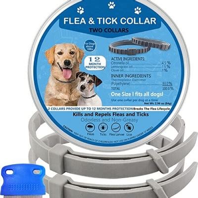 Flea and Tick Collars for Dogs & Puppies, 2 Pack 55% Off with Coupon Code! - Cuckoo for Coupon Deals