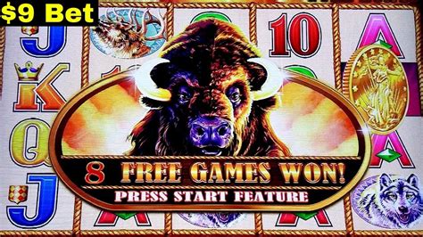 Buffalo Gold Slot Machine $9 & $7.20 Bet Bonuses Won | Live Slot Play w/NG Slot