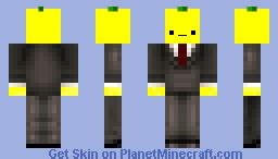 Fancy Lemon Minecraft Skin