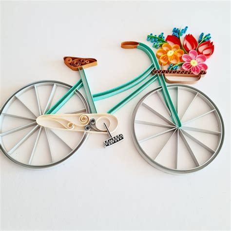 Bicycle Wall Art Bike Bicycle Bicycle With Flowers - Etsy India