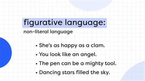 Literal Language Examples For Kids