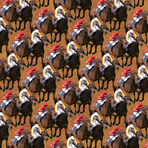 Horse Racing 23 Pattern