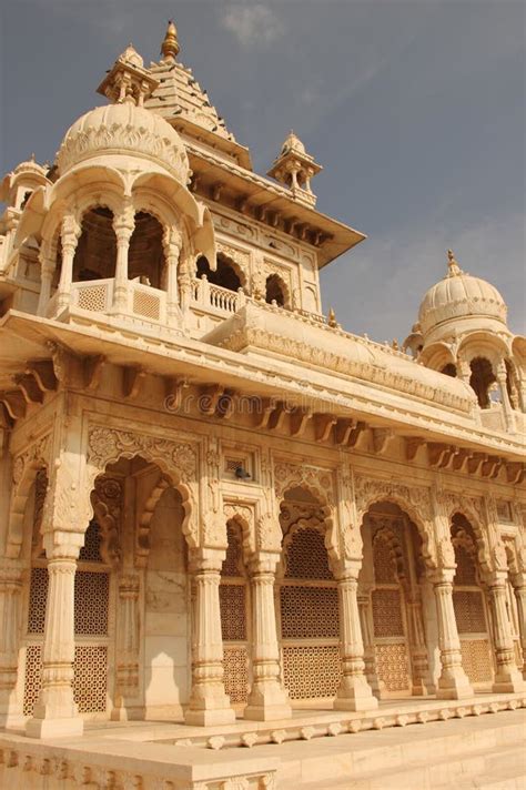 The White Marble of Jaswant Thada Stock Photo - Image of mausoleum, architecture: 150001584