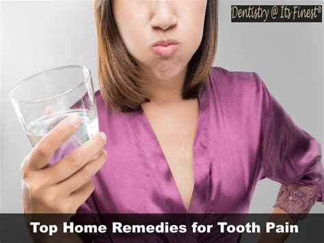 7 Best home remedies for toothache - Dentistry At Its Finest