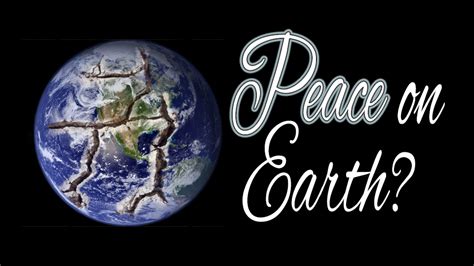 Peace on Earth? – First Missionary Church