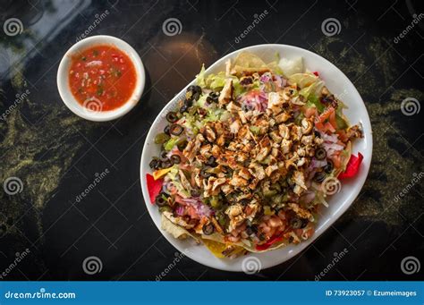 Mexican Loaded Nachos stock image. Image of olives, nachos - 73923057