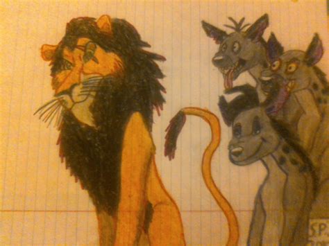 Scar and the hyenas by Romethehybrid on DeviantArt