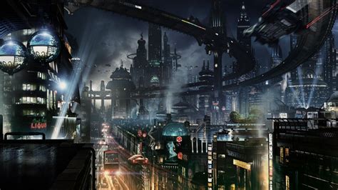 sci fi, Futuristic, City, Cities, Art, Artwork Wallpapers HD / Desktop and Mobile Backgrounds