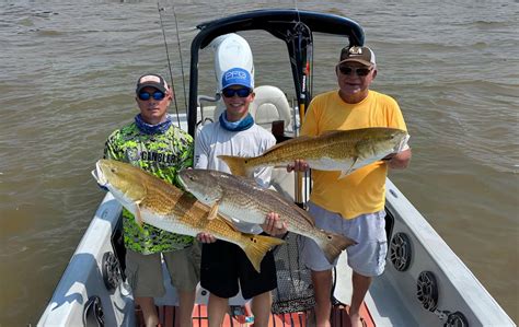 Redfish fishing