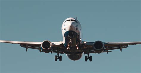 White Airplane in the Sky · Free Stock Photo