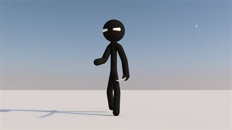 Stickman-Rigged,Animated Free 3D Model - .c4d - Free3D