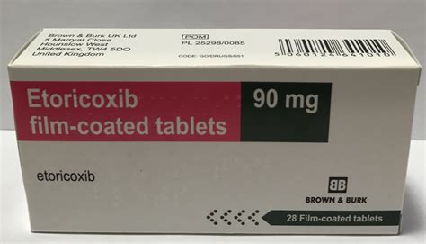 Etoricoxib Tablets - Brown & Burk