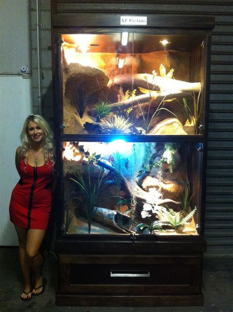 large reptile enclosure https://www.facebook.com/pages/HP-Customs-Custom-Reptile-Enclosures ...