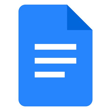 Download Google Docs Logo PNG Free Transparent Image