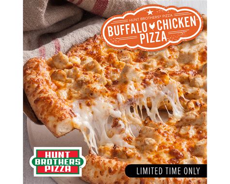 Hunt Brothers Brings Back Buffalo Chicken Pizza | Freezy Boys