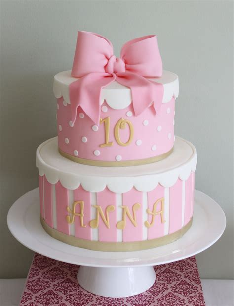 Sweet Celebration: Anna's 10th Birthday Cake