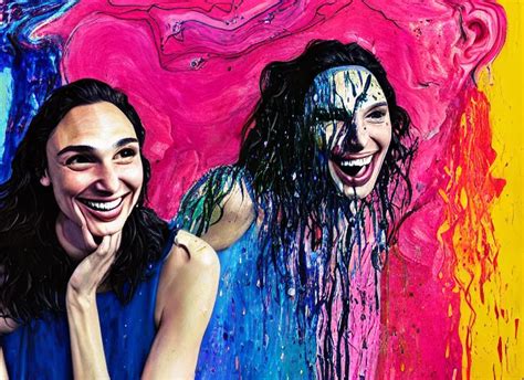 portrait of gal gadot laughing, by vincent lefevre and | Stable Diffusion | OpenArt