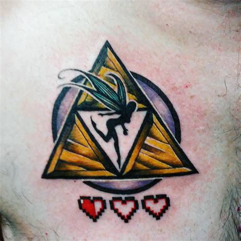 85+ Mighty Triforce Tattoo Designs & Meaning - Discover The Golden Power