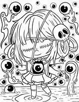 Creepy coloring Pages Vectors & Illustrations For Free Download  Freepik sketch template
