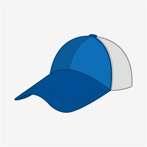 Blue Baseball Cap Clipart Hd PNG, Blue Sport Free Png Vector Cap ...