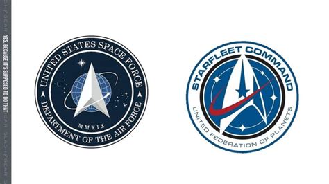 Why The Space Force Logo Looks Like Star Trek, And Star Trek Looks Like ...