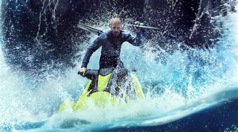 Meg 2 The Trench trailer: Jason Statham is back to fight three giant sharks | Hollywood News ...