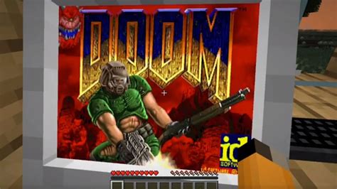 Minecraft Doom mod lets you play and slay on an in-game PC