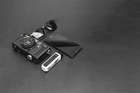 Black and Silver Point and Shoot Camera · Free Stock Photo