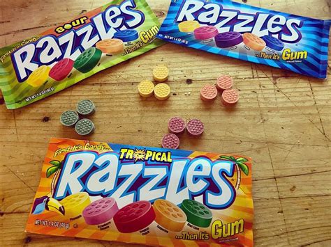 Razzles Candy (History, Flavors & Pictures) - Snack History