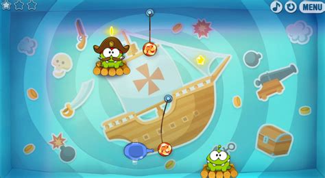 Cut the Rope: Time Travel - Play online at Coolmath Games