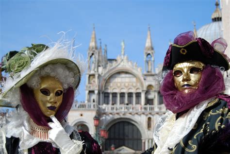 Maschere al Carnevale di Venezia