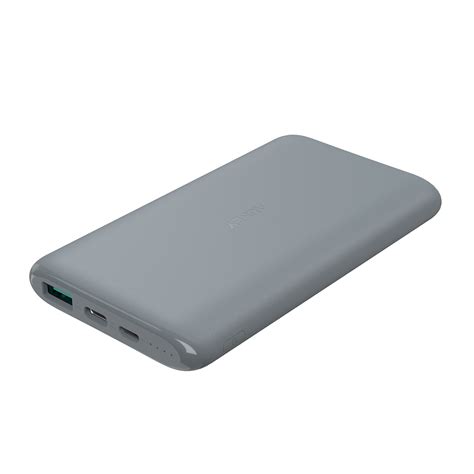 Aukey Slim Series 10000mah Powerbank - Gray - Urban Gadgets PH