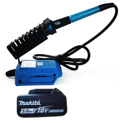 Makita 18V Li-Ion Cordless Portable Soldering Iron Station